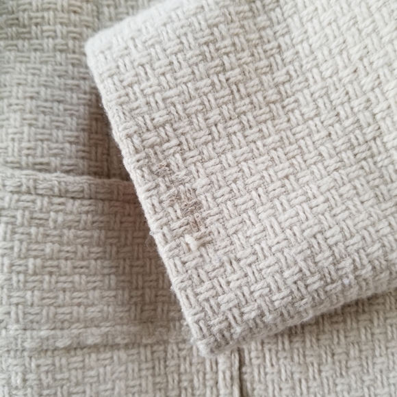 Frenchi Cream Wool Jacket - Picture 4 of 7